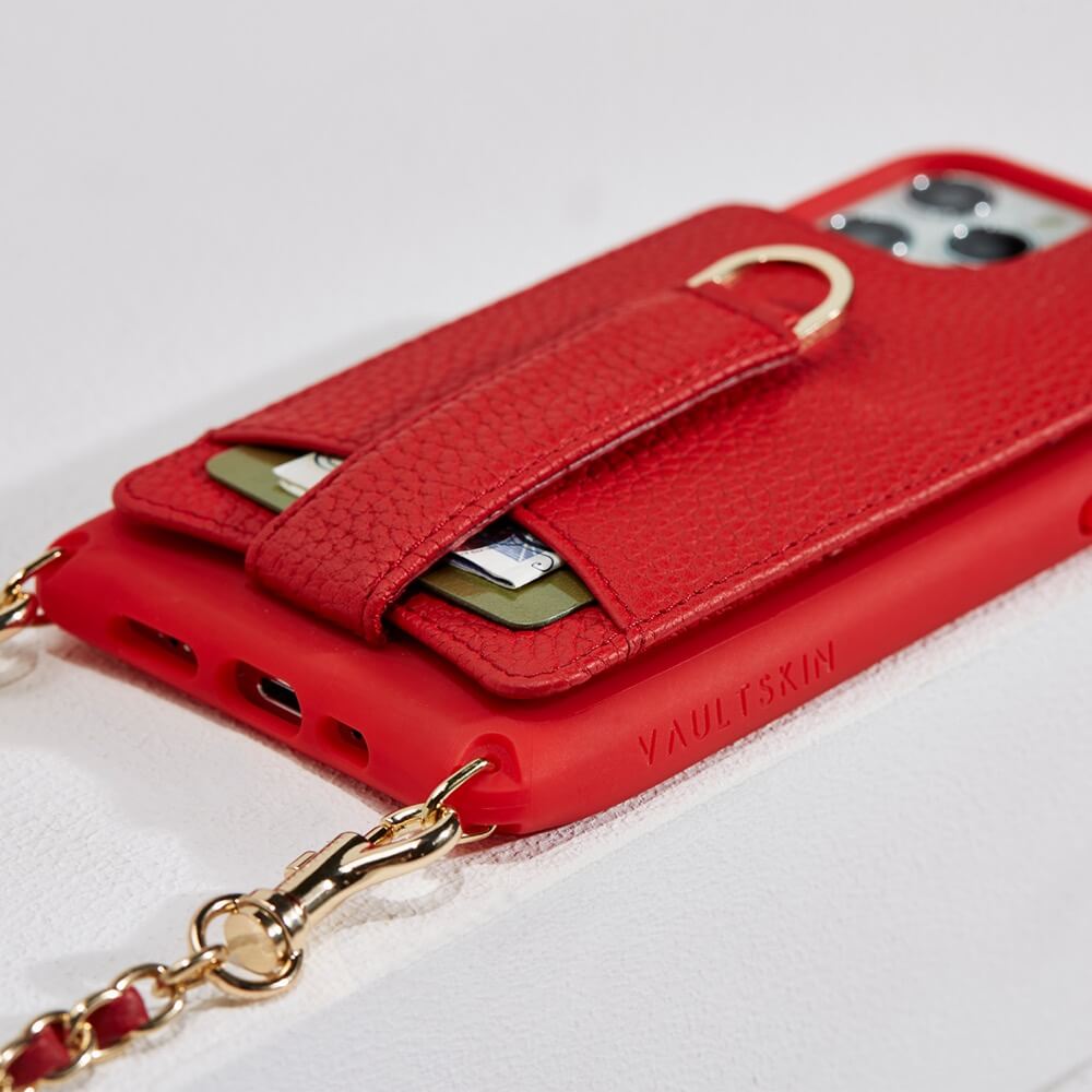 Designer Crossbody Wallet Case Compatible with iPhone 12 Pro Max